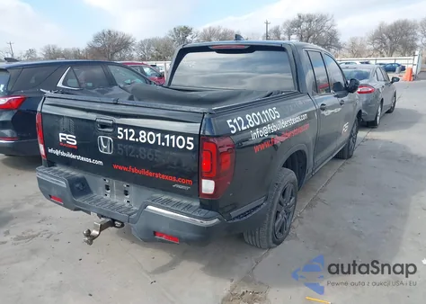 2019 Honda Ridgeline Sport from USA, damaged, VIN 5FPYK3F15KB029665